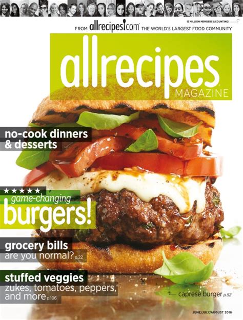 All receipes - Get dinner on the table with All Recipes best recipes, videos, cooking tips and meal ideas from top chefs, shows and experts. Browse over 2500 delicious and quick recipes developed by our expert chefs and guaranteed to please every meat-lover, vegetarian, cool family, and busy parent. Simple, tasty bakes, casseroles, soups and …